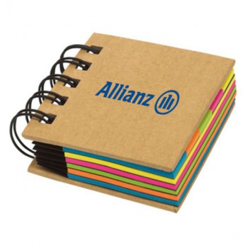 post it cuaderno con logo