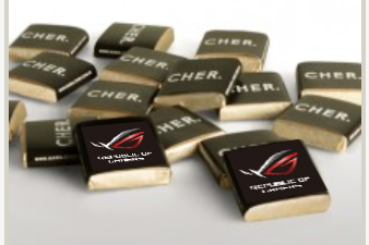 Chocolates logo ROG